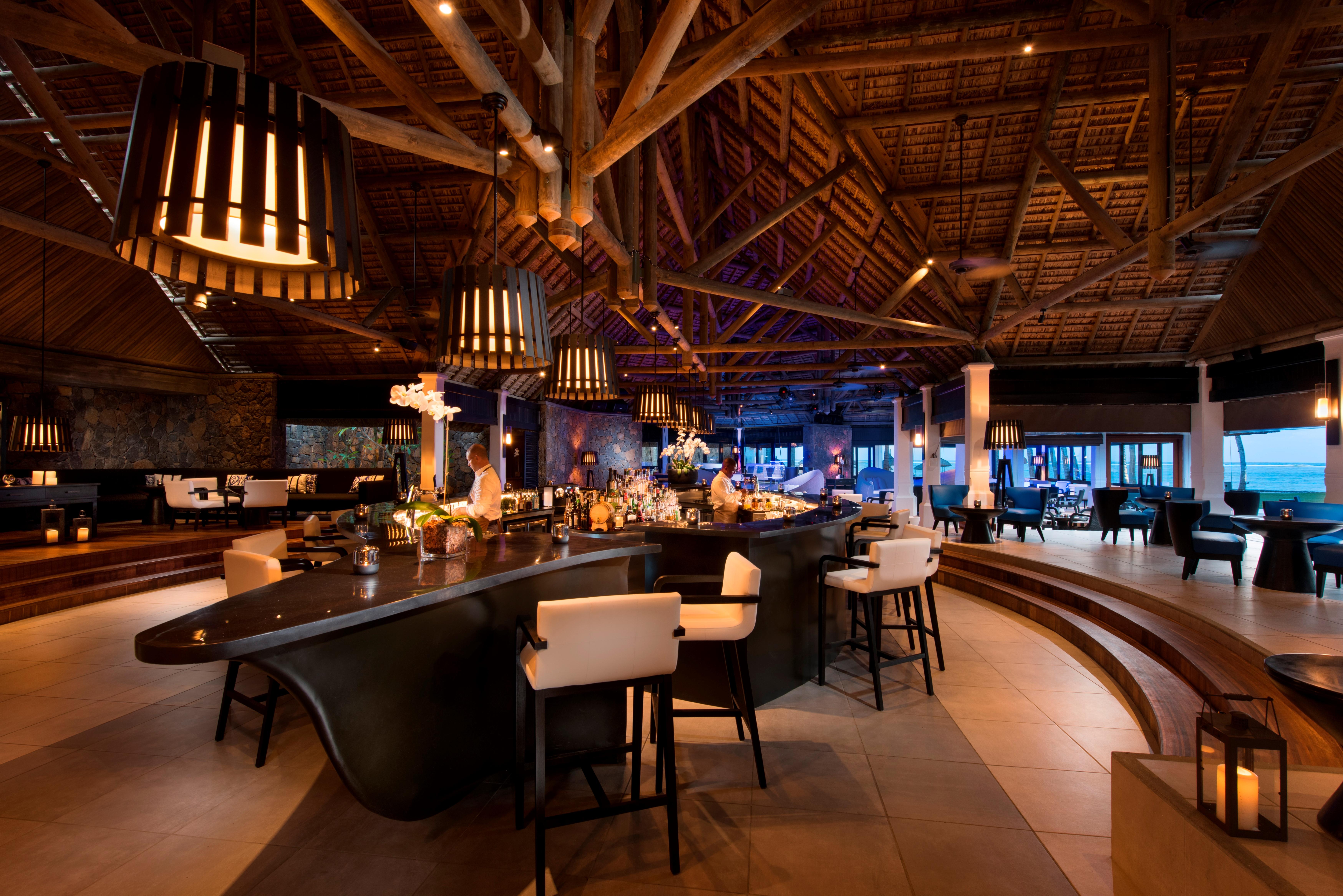 Constance Belle Mare Plage Exterior photo The interior of the restaurant