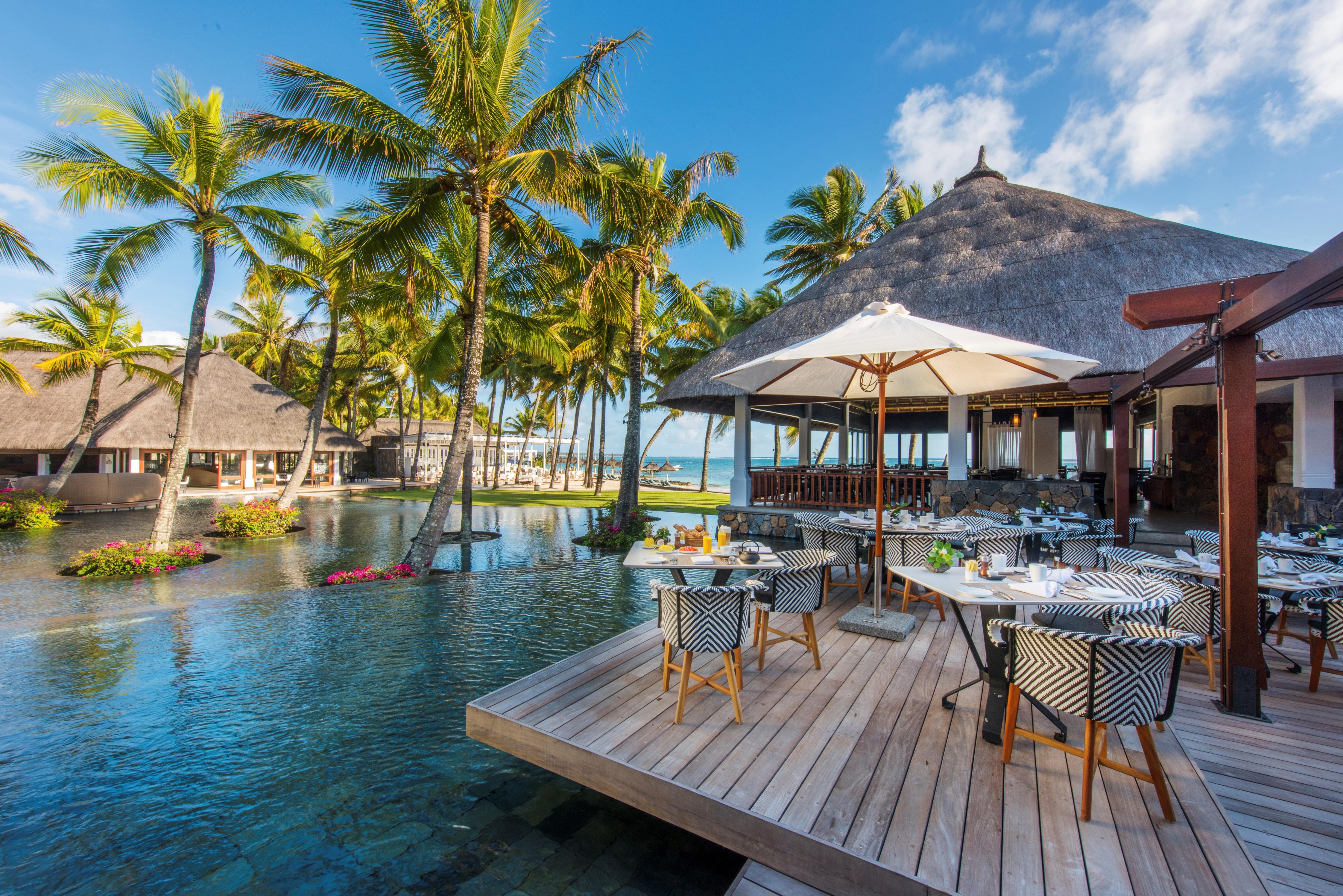 Constance Belle Mare Plage Exterior photo The Beach Bar