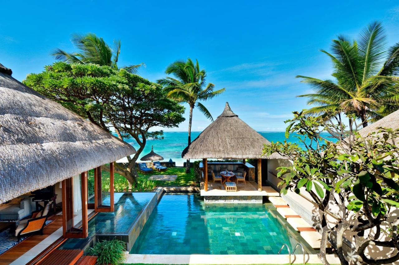 Constance Belle Mare Plage Exterior photo The resort's beachfront villas